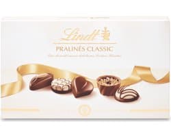 Lindt PRALINES CLASSIC 125 gram - Zwitserse chocolade bonbons - Chocolade Cadeau - Kerstcadeau