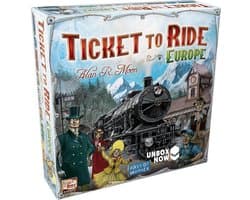 Ticket to Ride Europe - Nederlandstalig Bordspel - Strategisch Gezelschapsspel voor Familie & Vrienden