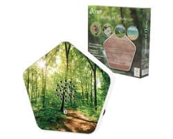 Olymp Sound of Nature Box OL8001 - Natuurgeluiden Box - 4 Natuurlijke geluiden - 12 Covers - Bewegingssensor - Thuis/ Kantoor - Wit