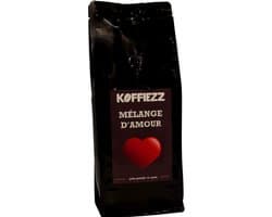Koffiezz Mélange d’Amour | Rum Koffiebonen 250g | Bijzonder Koffie Cadeau