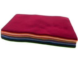 Creativ Company Hobbyvilt – Knutselvilt – 20 x 30 cm – 1,5-2 mm – 24 Vellen – Multicolor