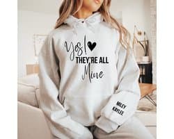 Dames hoodie - gepersonaliseerd cadeau voor mama - zacht en comfortabel - veelzijdig kledingstuk