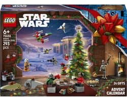 LEGO Star Wars Adventskalender 2026 Speelgoed voor Kinderen vanaf 6 Jaar - 75456