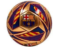 Voetbal FC Barcelona Pitch Maat 5 Goud