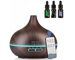 SensaHome ZEN300 Aroma diffuser - Met Etherische Oliën - Zwart