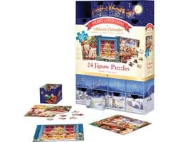Eurographics - Adventskalender Klassieke Kerst [Advent Calendar, Classic Christmas] - Simon Treadwell - 24×50 stukjes 12,5×12,5cm (b×h) - Adventskalender