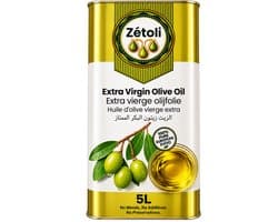 Zétoli Extra Vierge Olijfolie 5 Liter - Eerste Koude Persing - Premium 100% Pure Extra Virgin Olive Oil - No Mixing- Zeer Lage Zuurgraad 0,16% - Ultra Premium