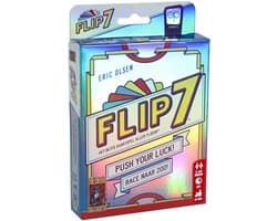 999 Games - Flip 7 - Nederlandse versie! - Zenuwslopend Kaartspel - Snel en Makkelijk te Leren - Het ideale kaartspel voor kleine en grote groepen - Partyspel - Compact Familiespel