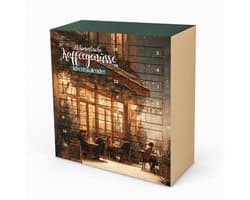 Koffie Adventskalender – 24 Verschillende Koffiesoorten – Koffie Cadeau – 24 x 15 g – 360 g