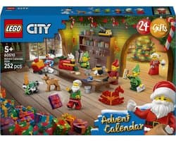 LEGO City Adventskalender 2026 Werkplaats van de Kerstman Speelgoed voor Kinderen 60510