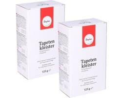 rayher hobby Behangplaksel/ papier mache lijm - 2x - pak 125 gr - knutselen