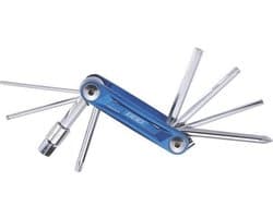 BBB Cycling PrimeFold S Fietsgereedschap - Gereedschapset - Multi-use - Inklapbare multi-tool voor fiets - 9 functies - BTL-48S
