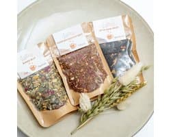 Lottea Giftset Theeproeverij 'Een Knusse Kerst' - kerst geschenk, kerstcadeau, kerstpakket, thee proeverij pakket, thee cadeau, thee pakket, thee cadeaupakket, thee geschenkset, relatiegeschenk