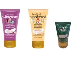 Treaclemoon Handcrème Cadeauset – Your Cosy Winterday, Best Friend Wonderland & Forest Glow | heerlijke wintergeuren