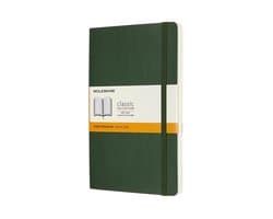 Moleskine Classic Notitieboek - Large - Softcover - Gelinieerd - Mirte Groen
