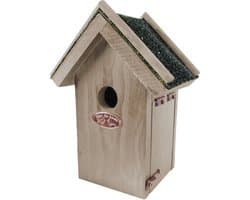 Esschert Design Vogelhuisje - Winterkoning Nestkast - Bruin - 21,5 x 16 x 11,3 cm