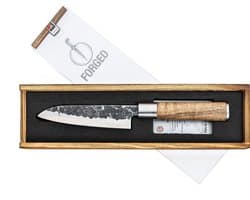 Forged VG10 Santokumes 14cm - 5-lagen staal - in geschenkverpakking