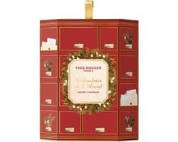Yves Rocher Adventskalender - 24 Beauty Verrassingen - XMAS Editie - Set met 24 cosmetica- & lichaamsverzorging cadeaus - Huidverzorging, Make-up, Parfum & meer