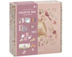 Little Dutch Knutseldoos - Fairy Garden - Met verf, waskrijt, stickers en foamklei - Knutselen - Speelgoed kinderen - Voor meisjes- Vanaf 3 jaar