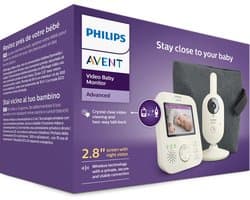 Philips Avent - Video babyfoon - Wit - Babyfoon met camera - SCD882/26