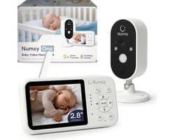 Numsy One Babyfoon met Camera - Baby Monitor - Babyphone - Baby Camera