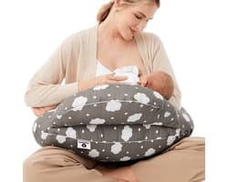 Vulpes Goods® BabyCare - Voedingskussen - Zwangerschapskussen incl. afneembare hoes - 3in1 - Uniek Design