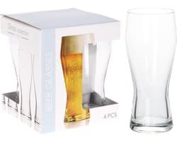 4 bierglazen - setje