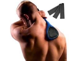 baKblade Back Shaver Elite – Rug Scheren Mannen - Rug Scheerapparaat met 2 Scheermesjes - Makkelijk Rughaar Verwijderen met Bakblade - Bodytrimmer Heren - Bodygroomer